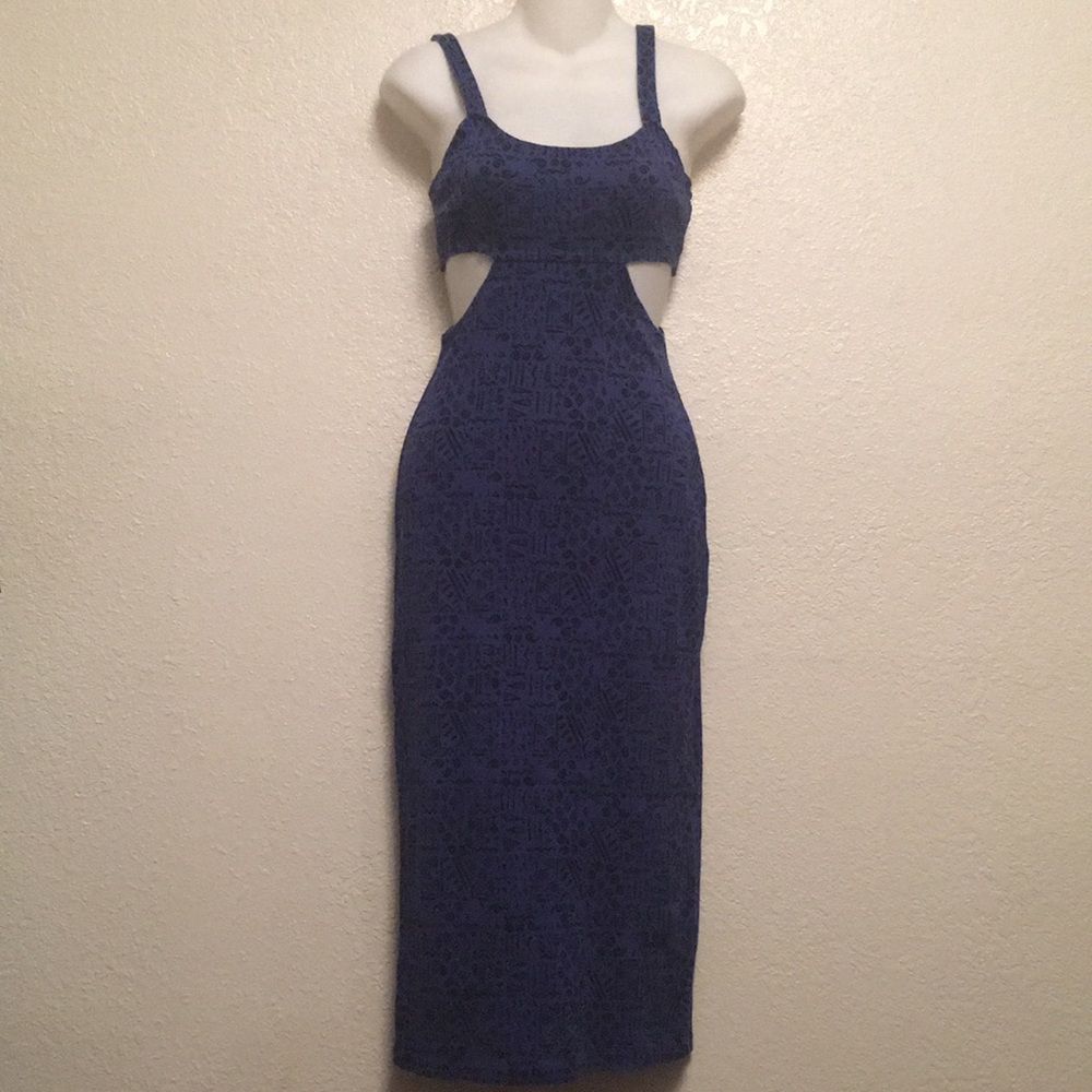 💥💥3/$10 Material Girl Blue Maxi Dress💥💥